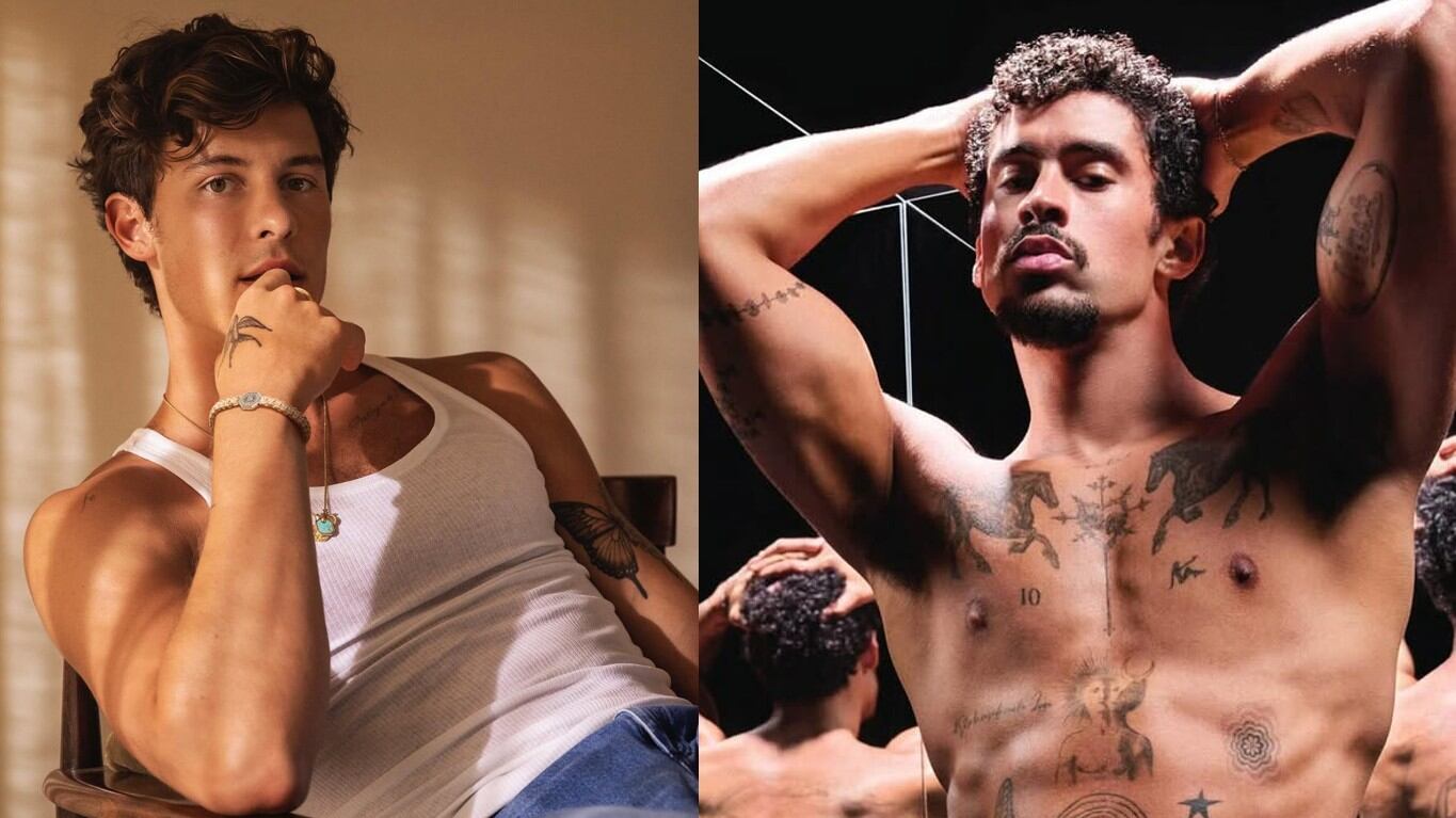 El cantante Shawn Mendes, exnovio de Camila Cabello, no dudó en hacerle un piropo a Bad Bunny en su campaña de ropa interior para Calvin Klein.