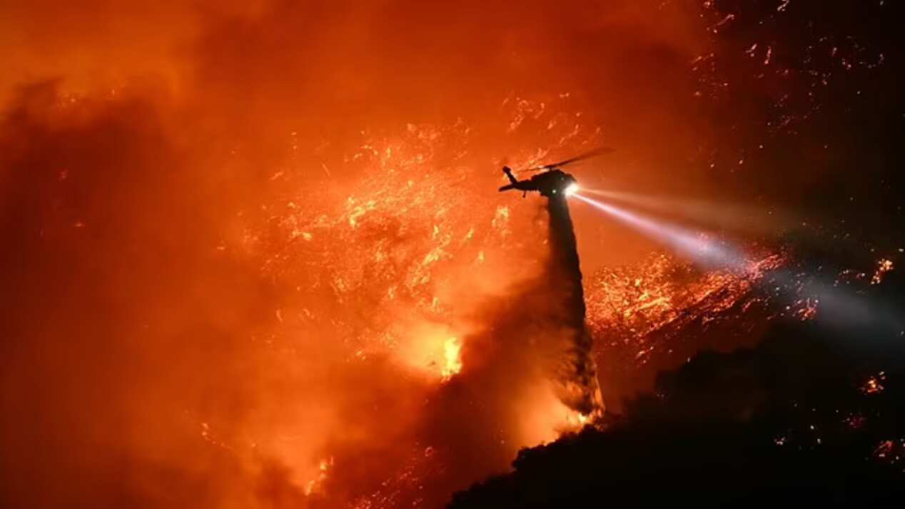 Los Ángeles incendio forestal