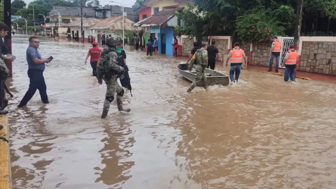 Desastre por lluvias