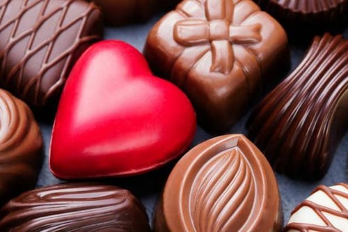 Por qué se regalan chocolates