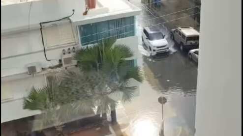 También hizo un llamado al alcalde Miguel Romero para que atendiera el colapso del Paseo Lineal de la Laguna