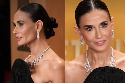 Demi Moore genera preocupación y críticas por su apariencia en los Actor Awards: “Hasta dónde llega la vanidad”