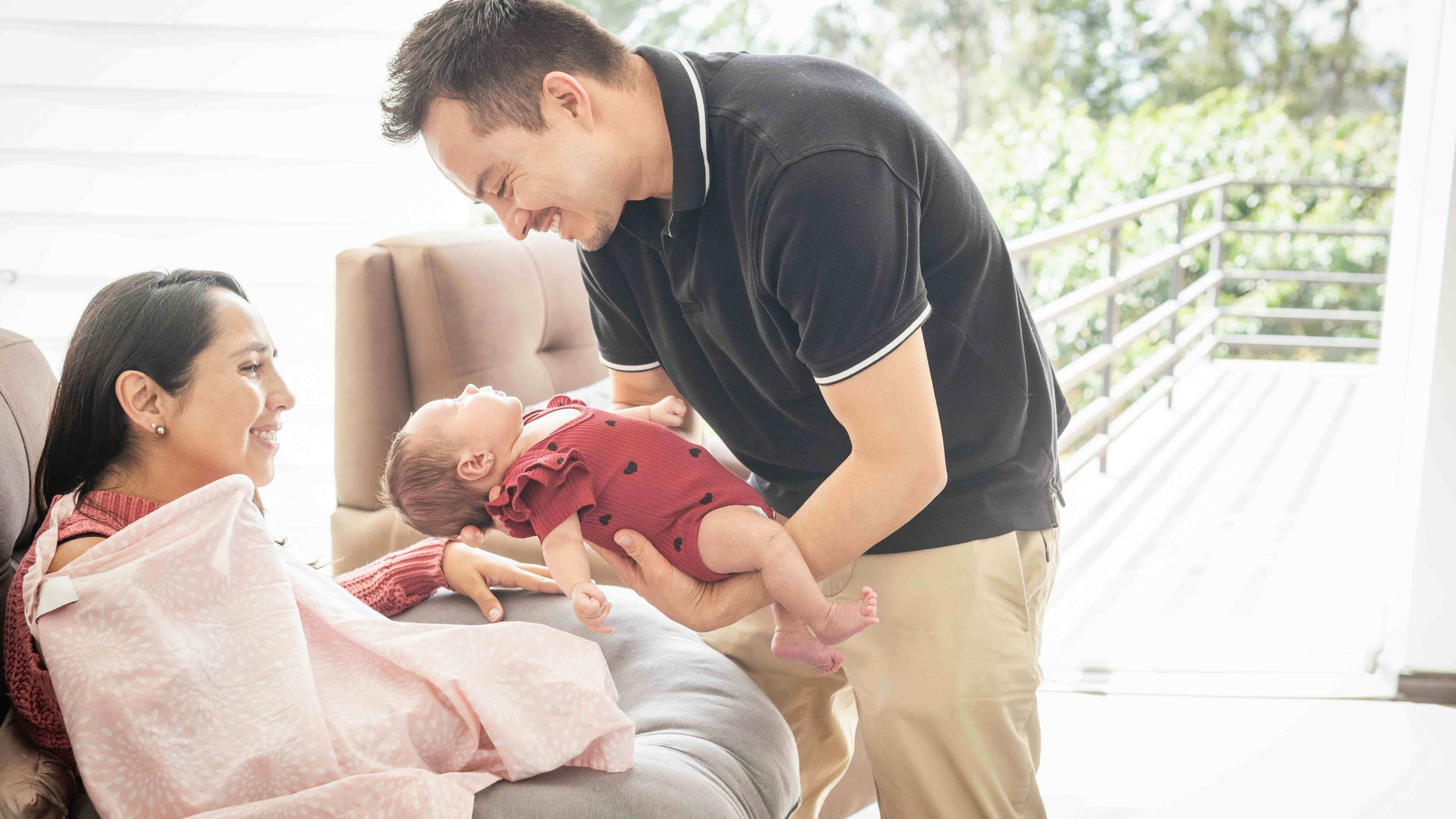 Rol de papá en la lactancia