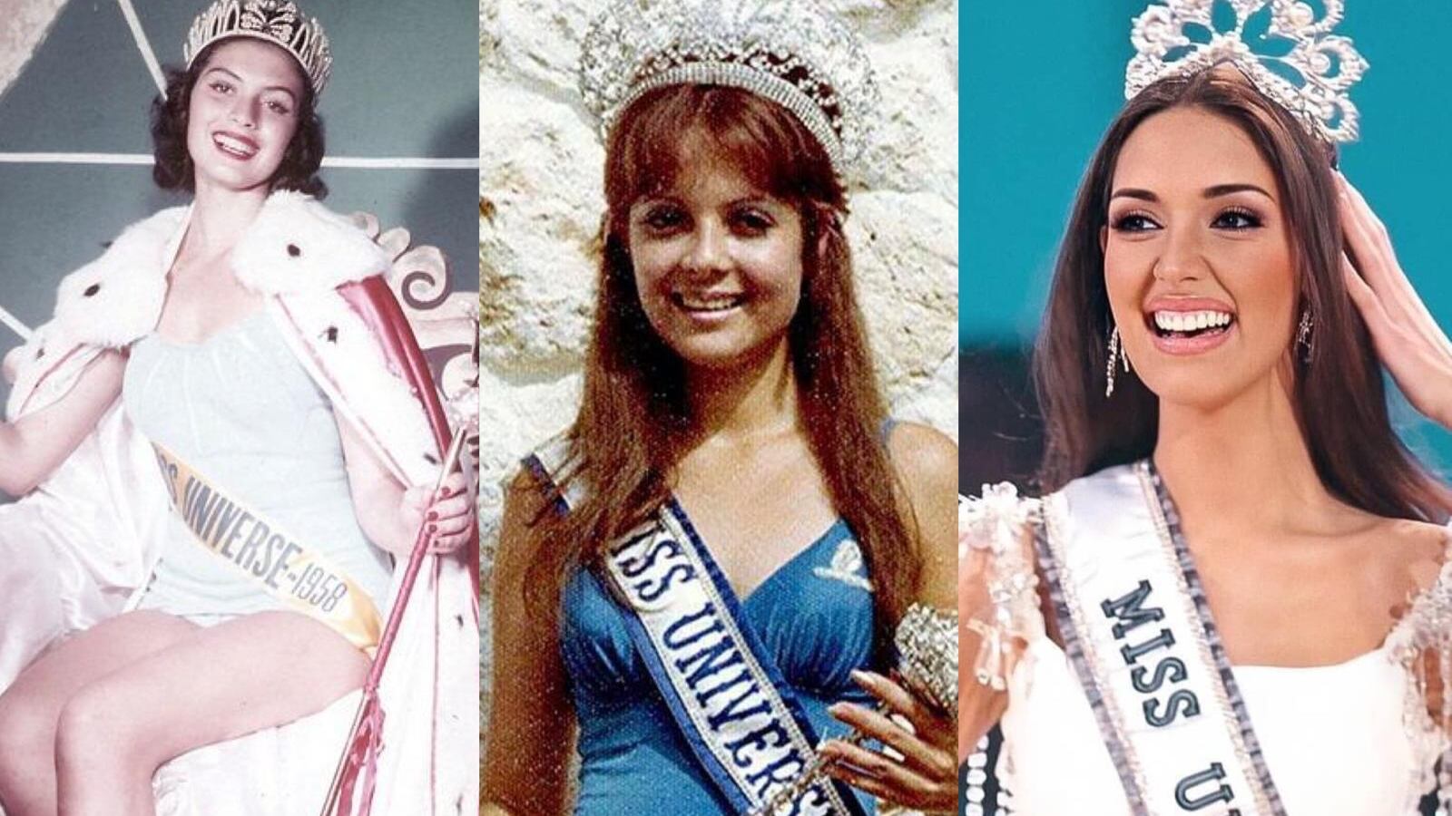 Gladys Zender (1957), Marisol Malaret (1970) y Amelia Vega (2003) fueron las primeras reinas de sus países.