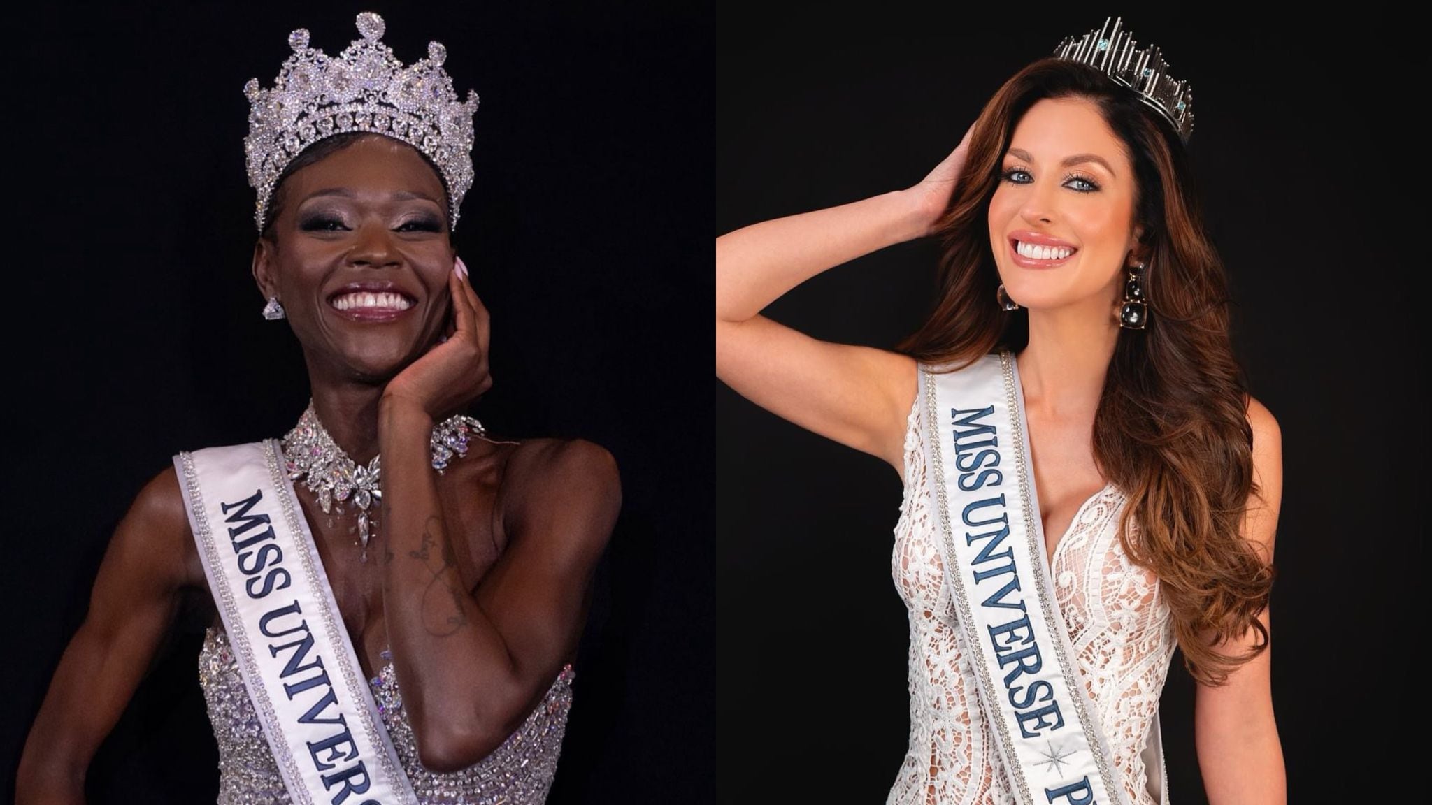 Beatrice Njoya y Jennifer Colón Alvarado.