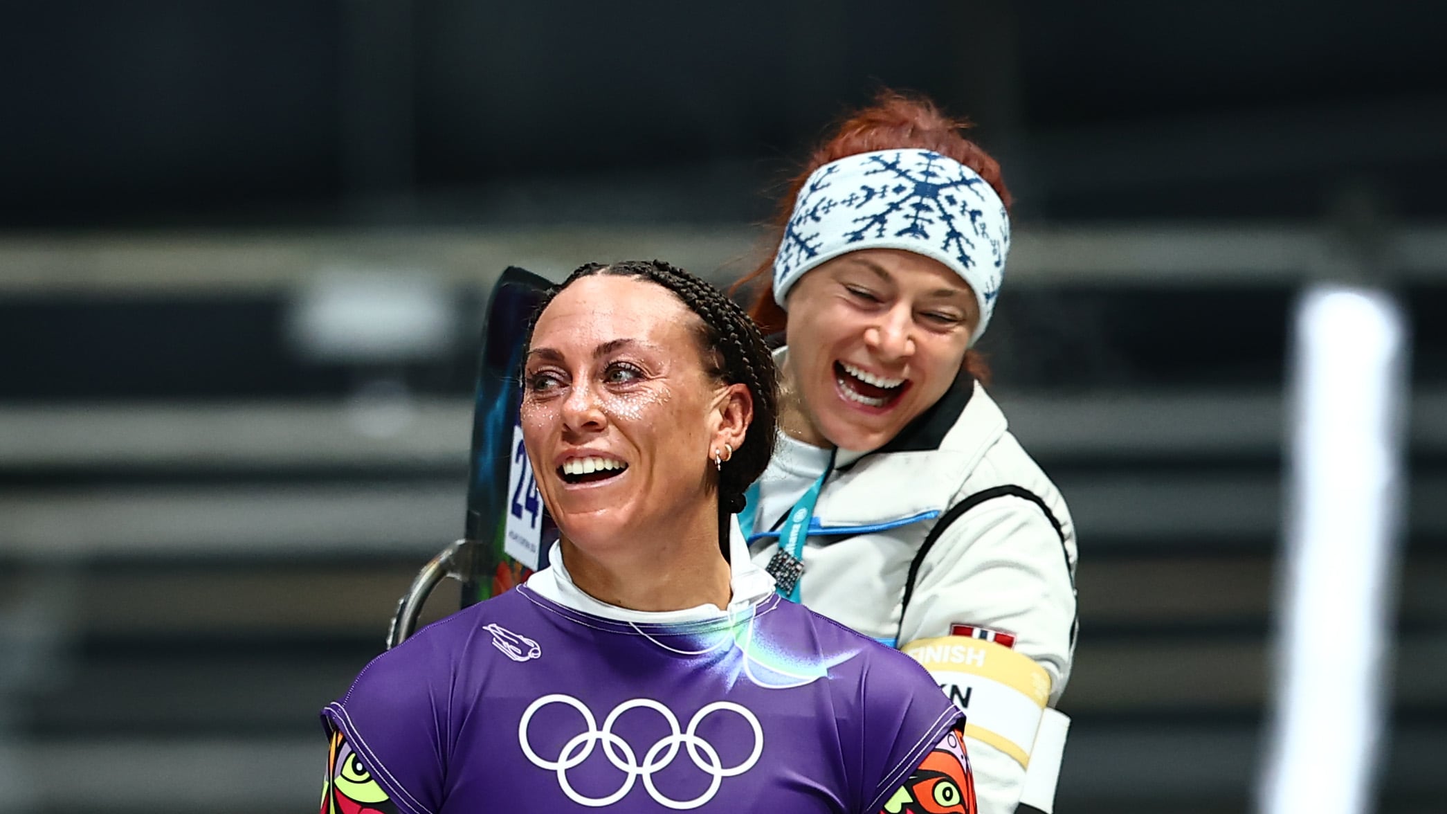 Delka registró su mejor tiempo en el segundo heat y alcanzó 74 millas por hora.