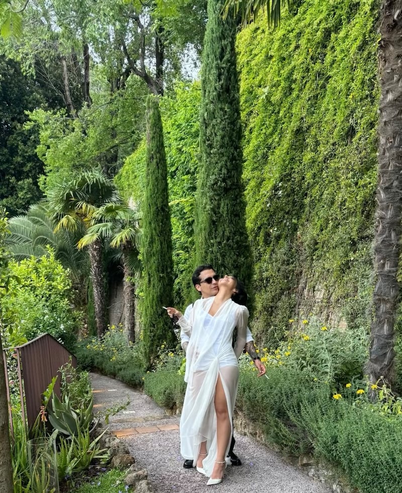 Christian Nodal y Ángela Aguilar