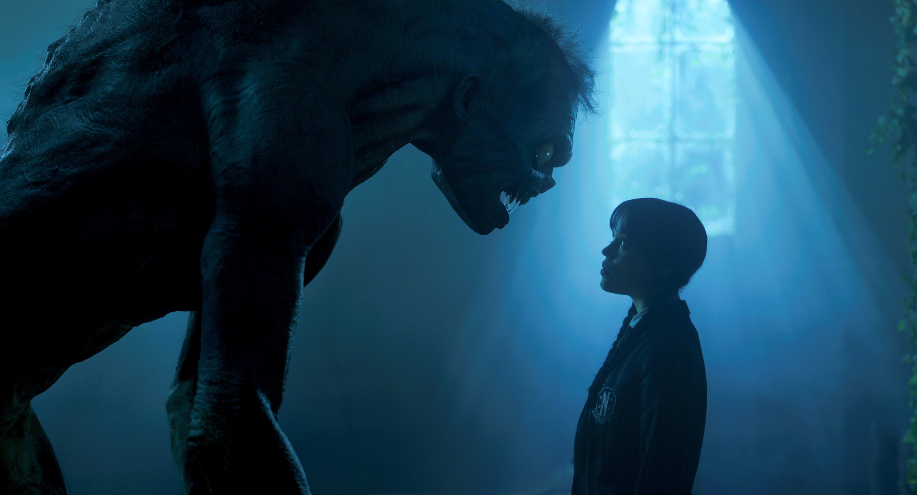 Wednesday. Jenna Ortega as Wednesday Addams in episode 205 of Wednesday. Cr. Courtesy of Netflix © 2025