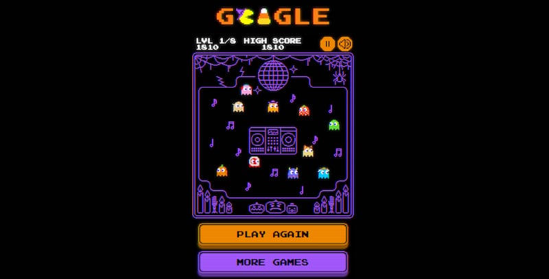 Doodle - Google - Pac-Man