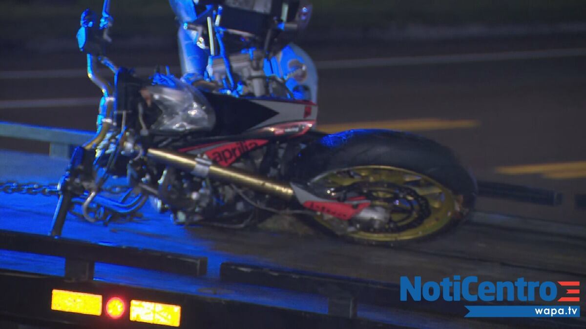 Hombre pierde la vida tras accidente entre una motora y un Can-Am en Bayamón.