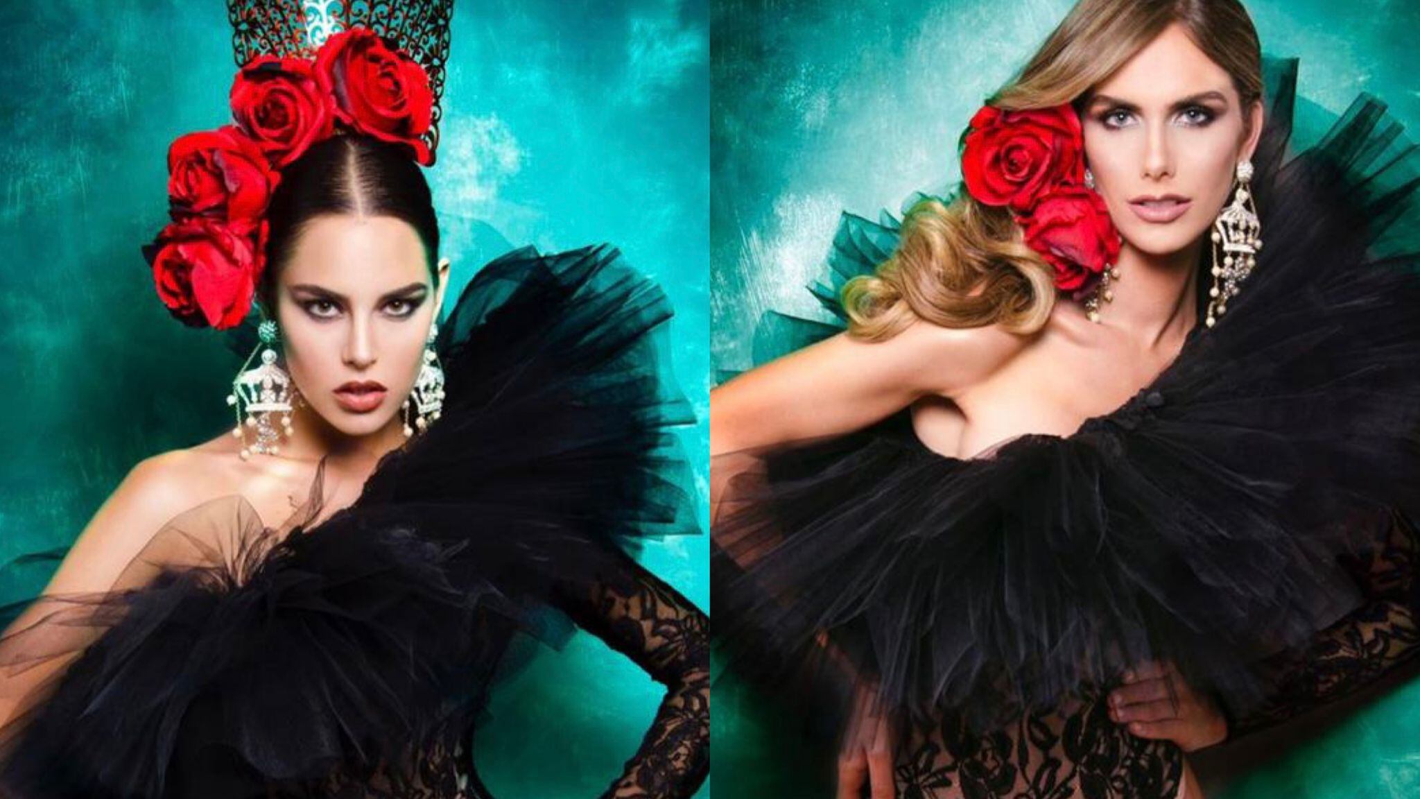 Andrea de las Heras y Ángela Ponce compitieron en Miss Universo España 2018.