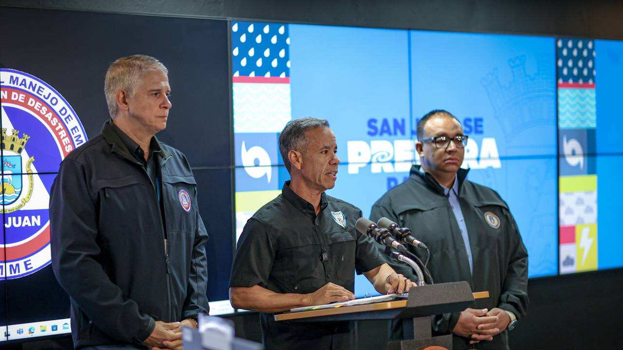 El alcalde de San Juan anunció un simulacro de seguridad.