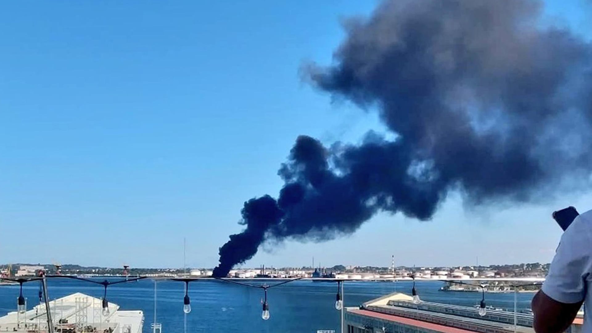 Incendio en La Habana