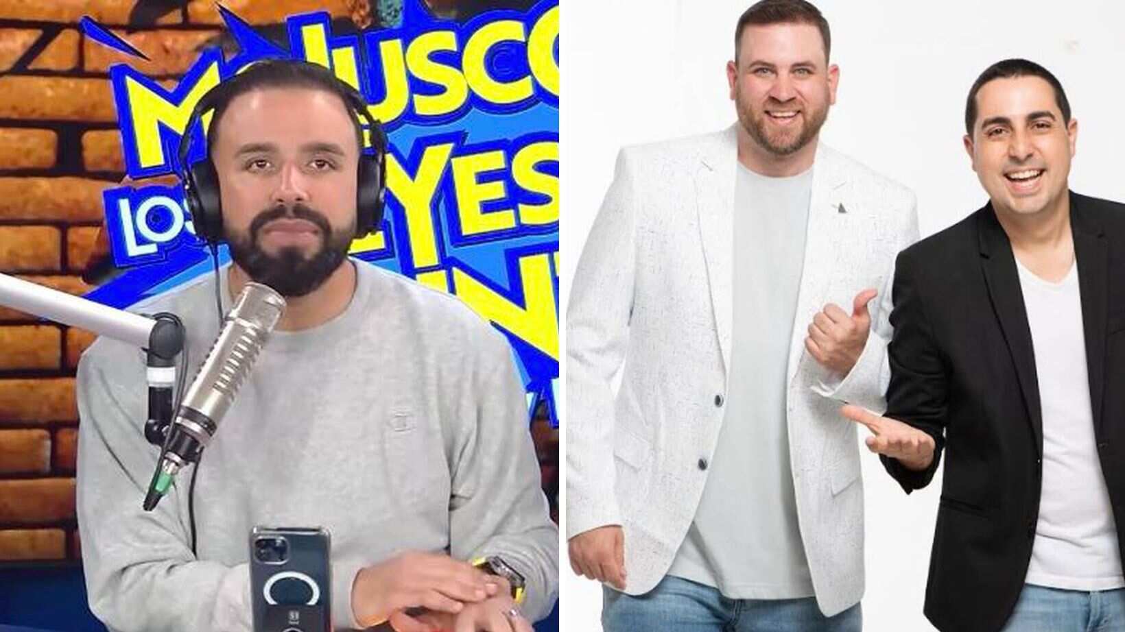 Molusco le tira con todo a Alejandro Gil y Danilo Beauchamp