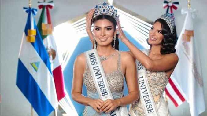 Sheynnis Palacios coronó a la nueva Miss Universo Nicaragua