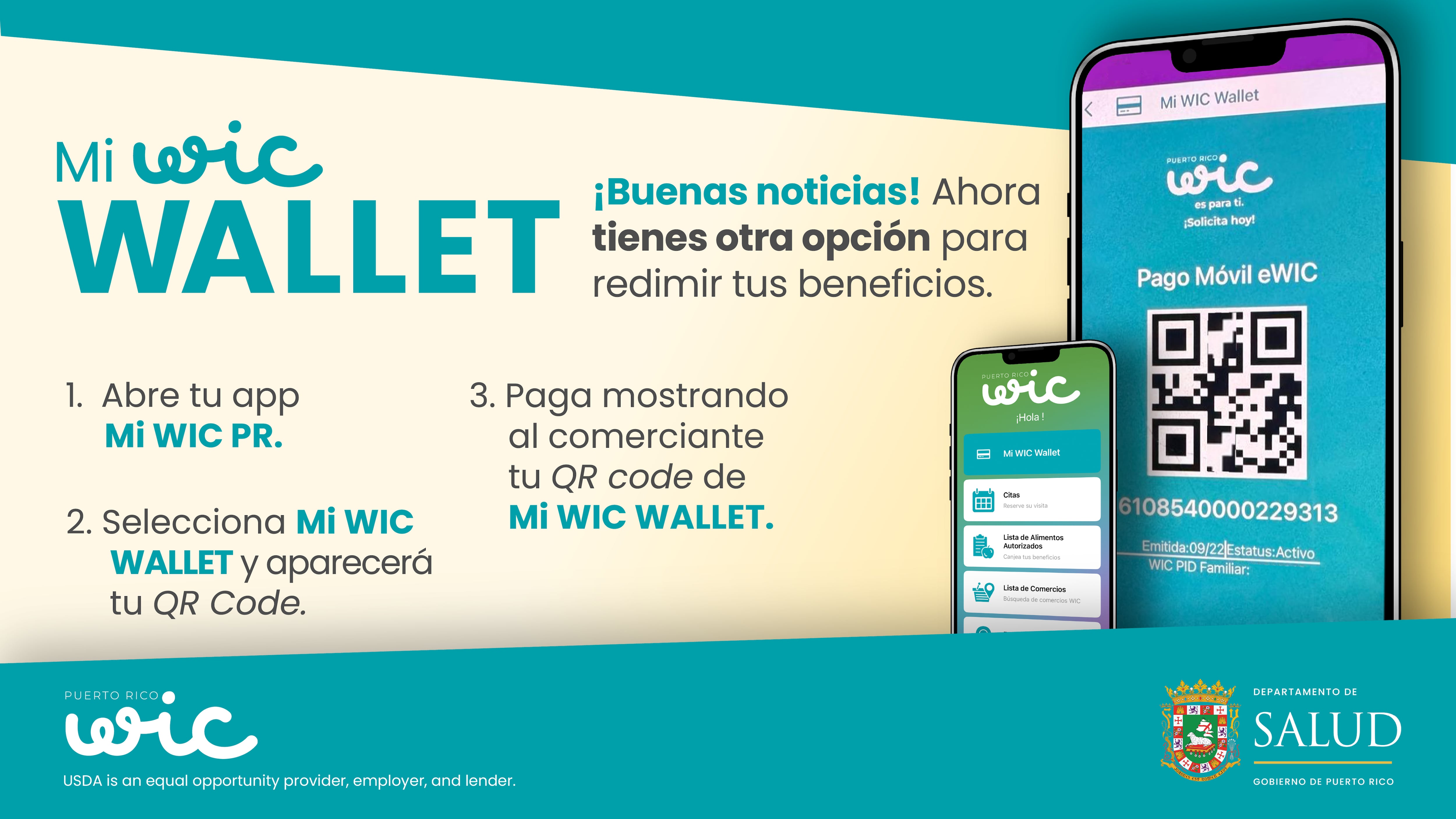 aplicación móvil MI WIC PR