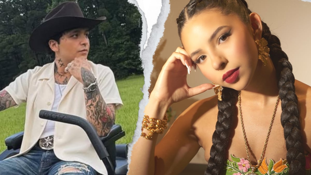 Christian Nodal y Ángela Aguilar