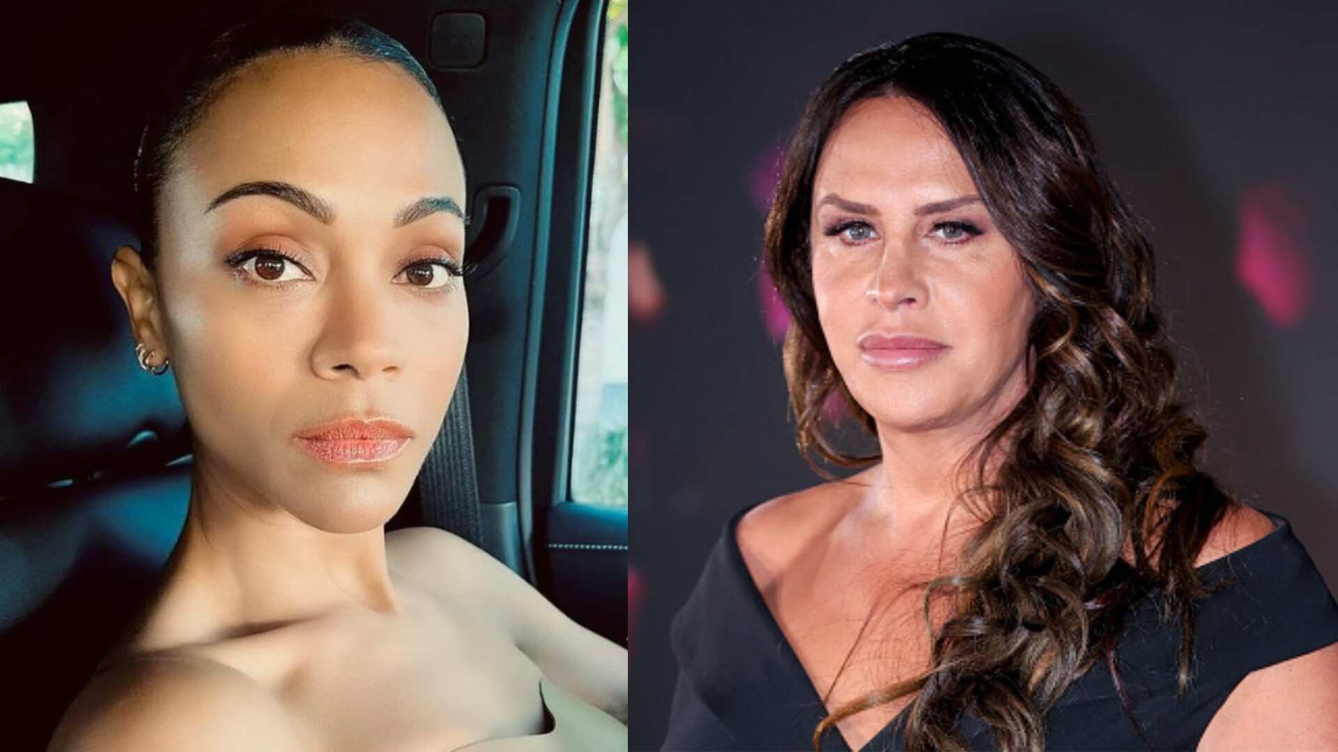 Karla Sofía y Zoe Zaldaña