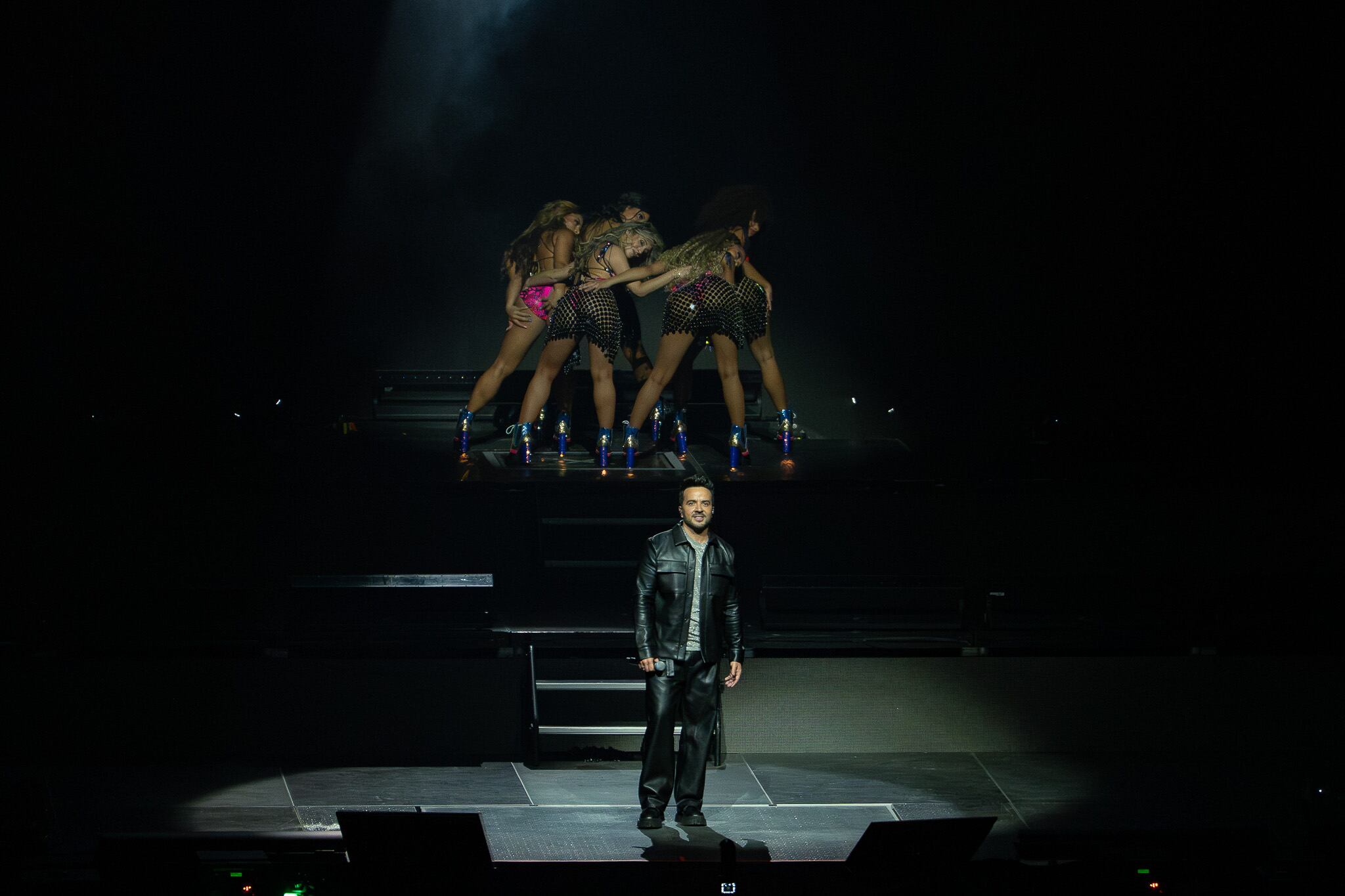 Concierto de Luis Fonsi en el Coliseo de Puerto Rico.