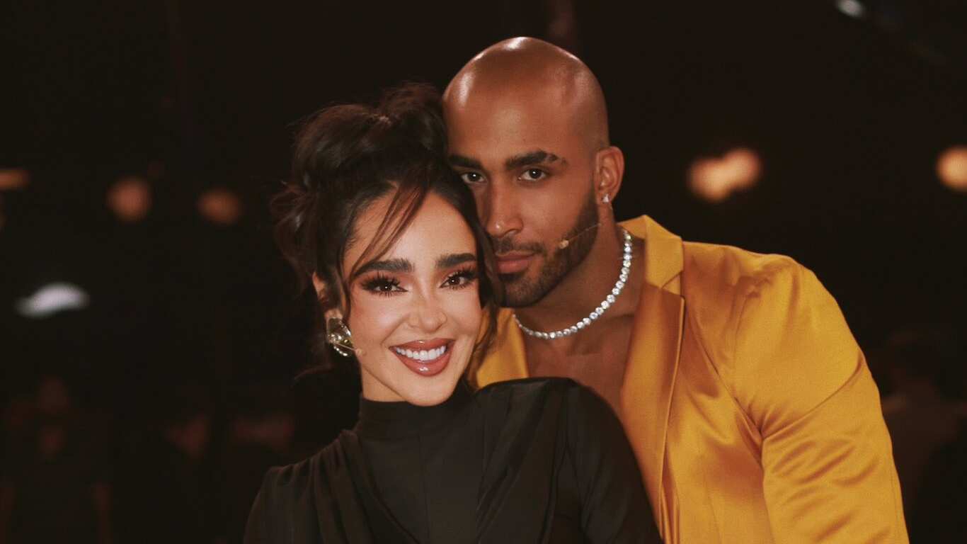 Manelyk González y "Caramelo".