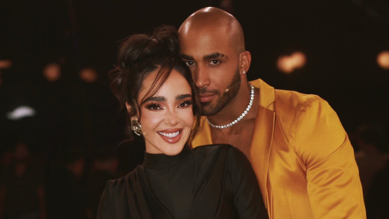 Manelyk González y "Caramelo".