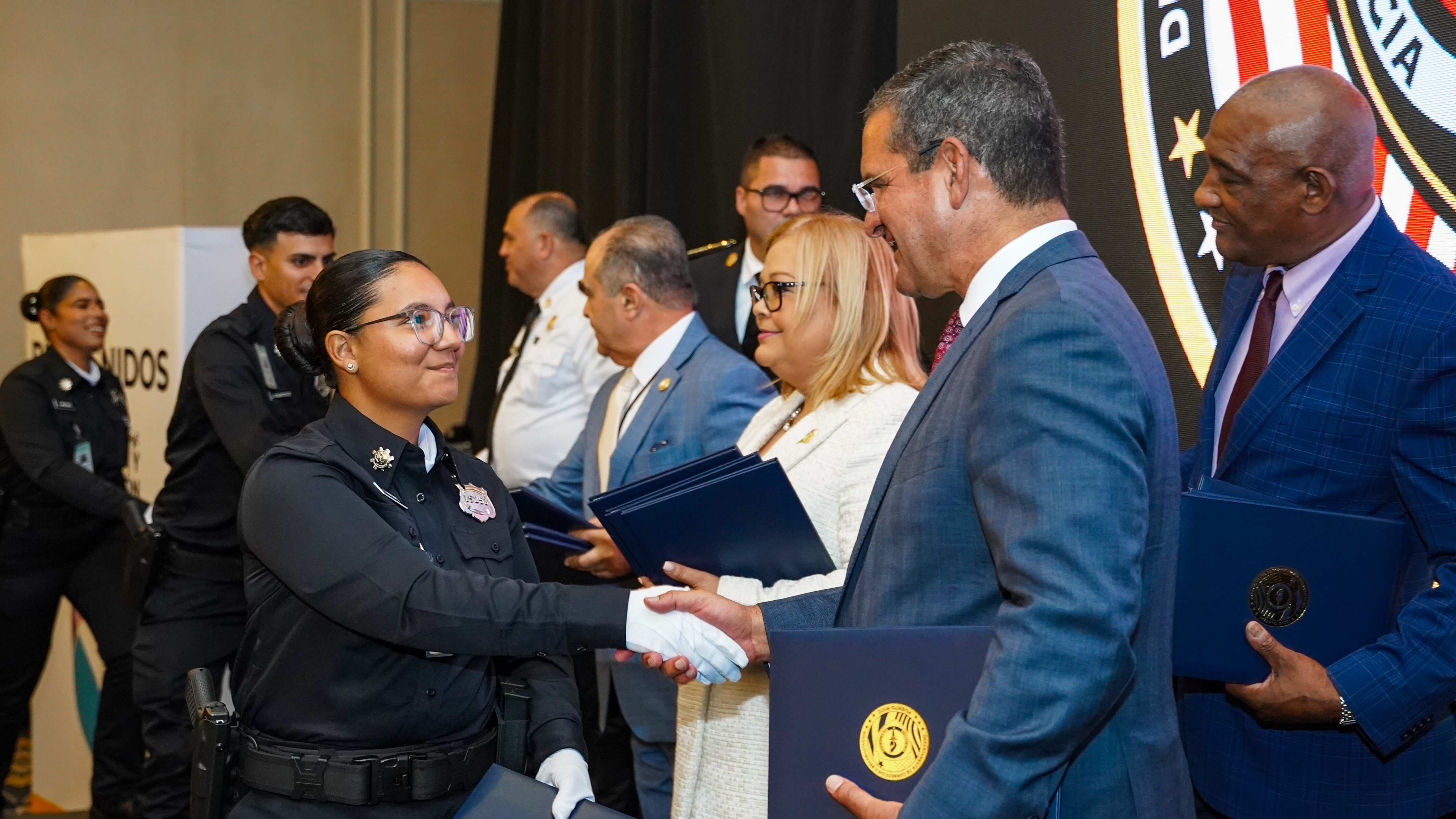 Graduación de oficiales de Corrección