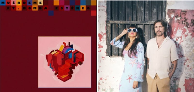 Juanes ofrece un adelanto de su disco de la mano de Bomba Estéreo con “Muérdeme”