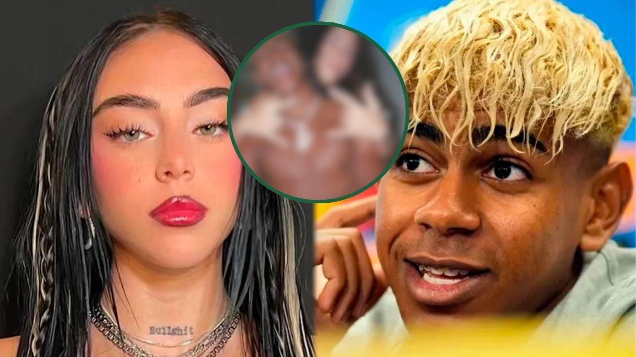 Lamine Yamal y Nicki Nicole