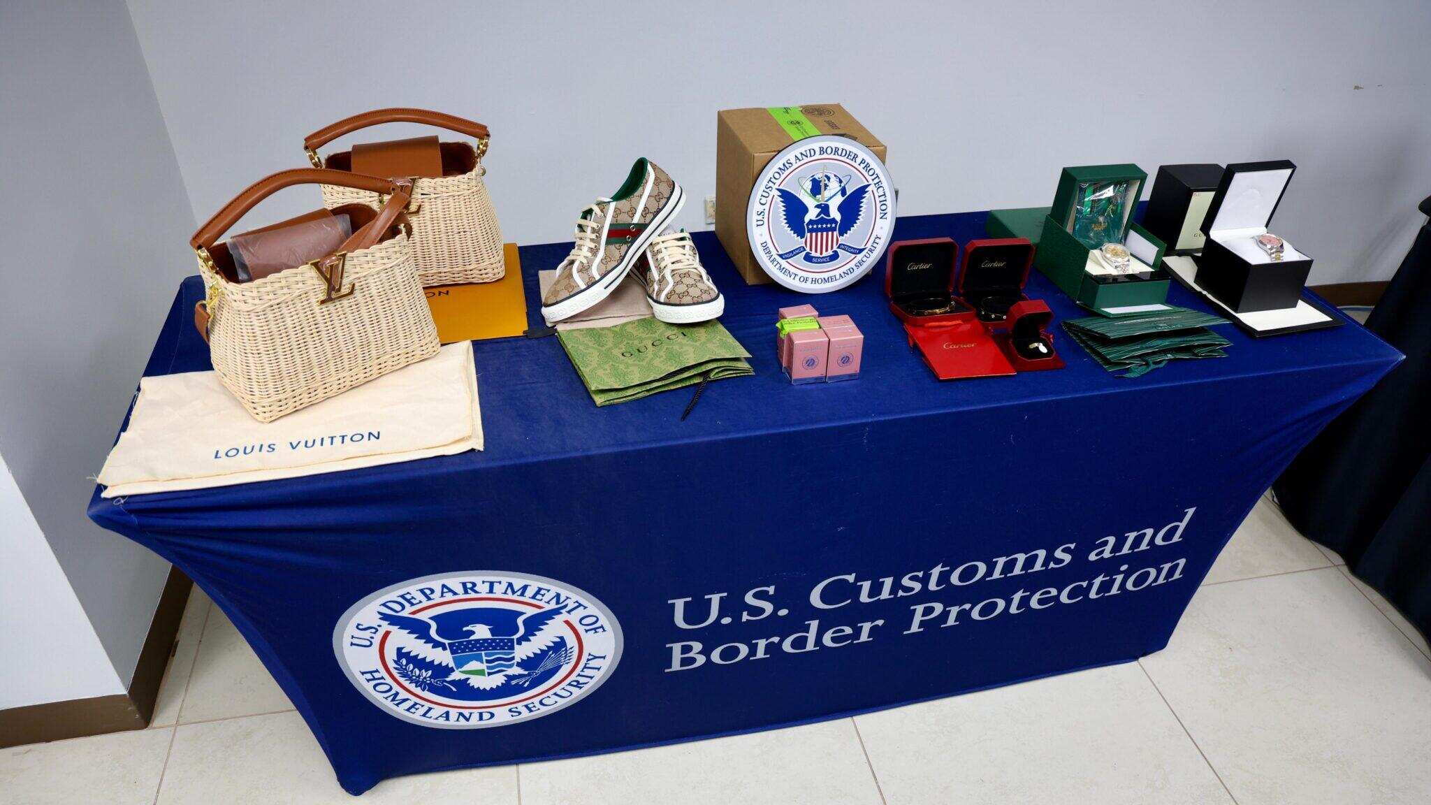 HSI San Juan y Aduanas alertan sobre riesgos de comprar artículos falsificados en temporada navideña (Sonido, Fotos)