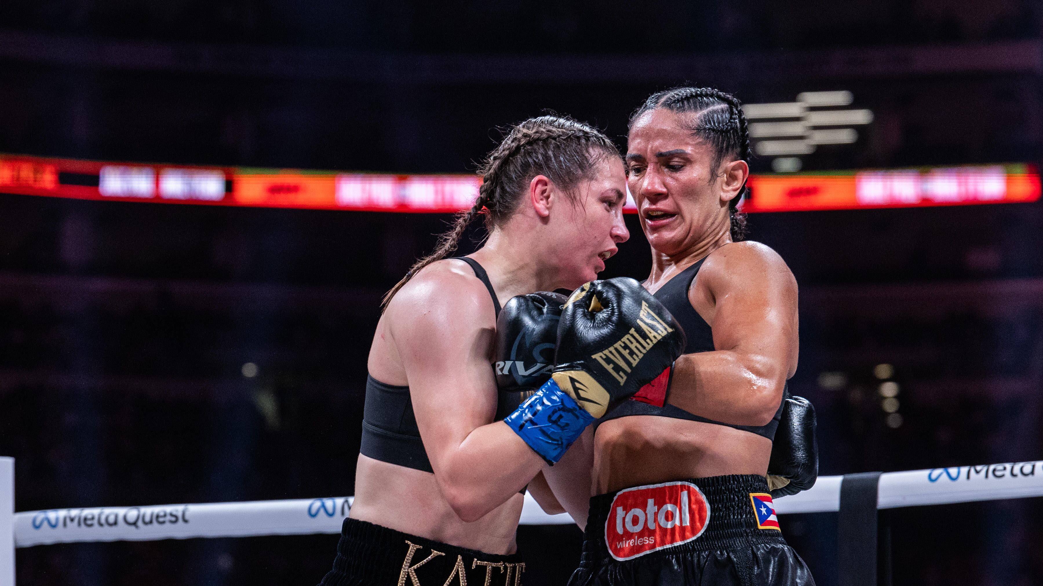 Revancha Amanda Serrano y Katie Taylor