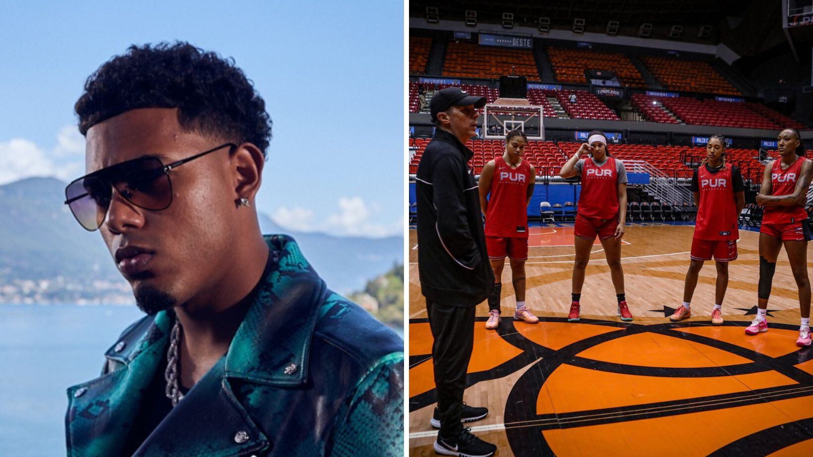 Myke Towers y la selección femenina