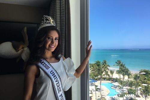 Danna Hernández vive su sueño de ser la reina de su gente