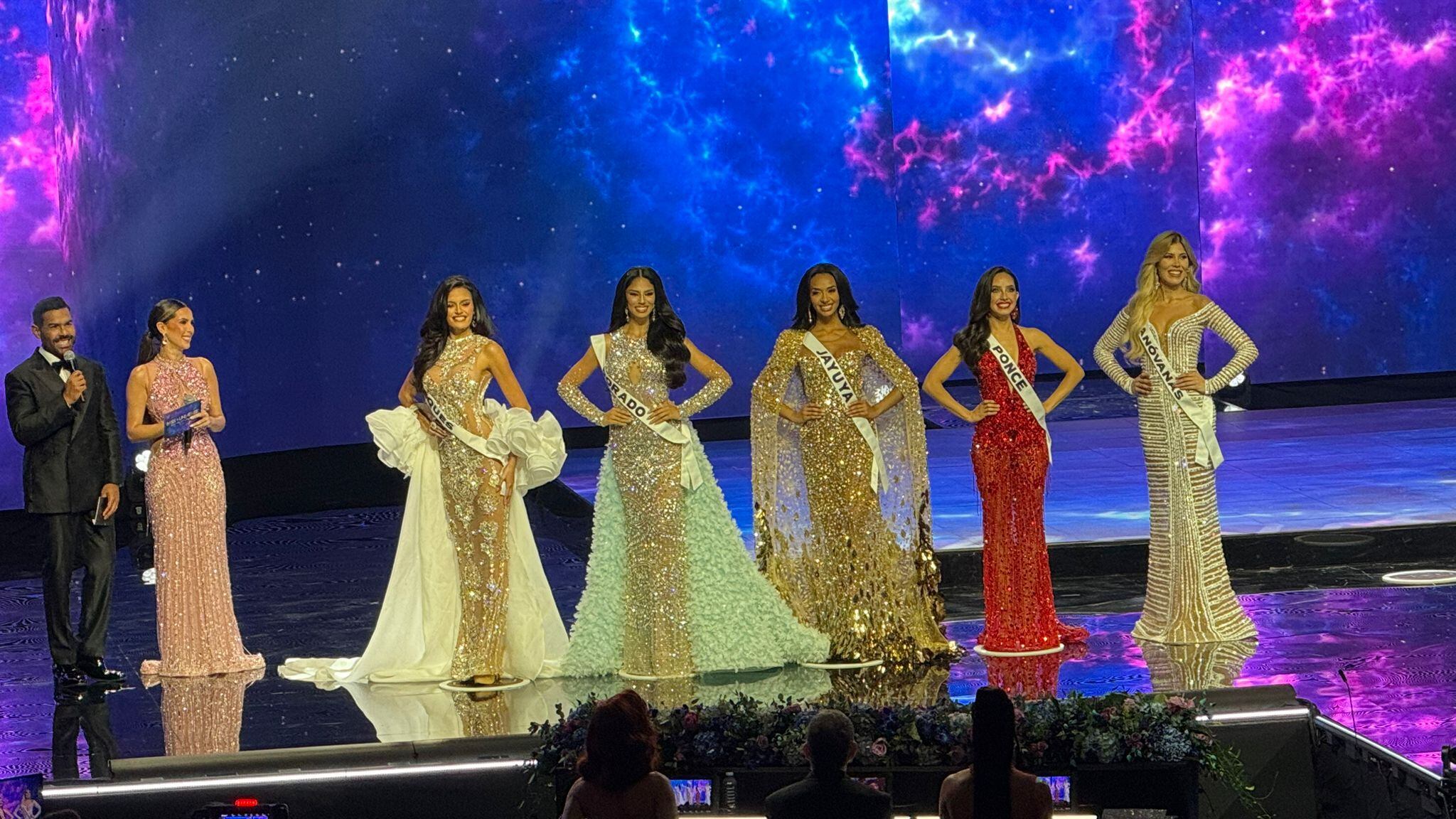 Top 5 de Miss Universe Puerto Rico 2025.