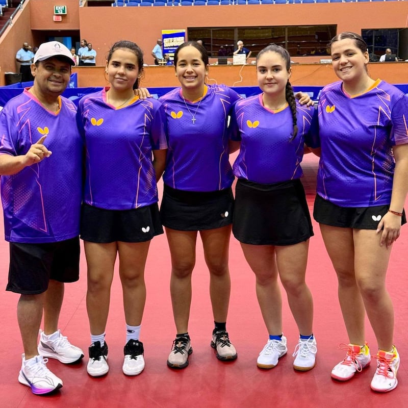 Equipo tenis de mesa