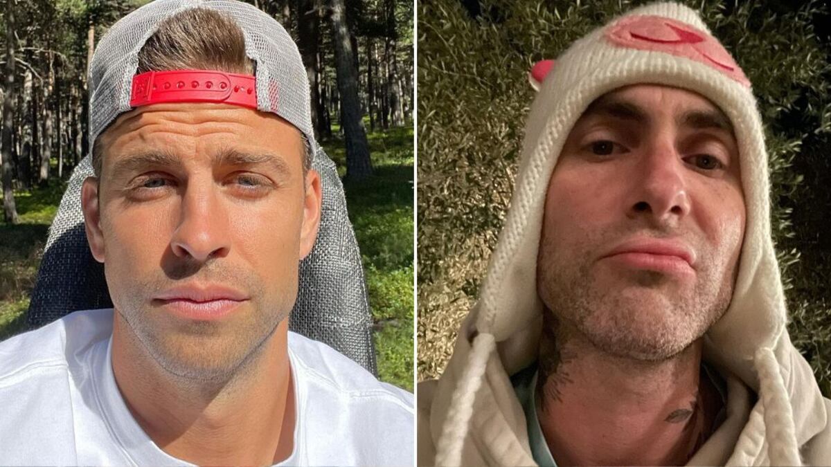 Gerard Piqué y Adam Levine fueron señalados como fieles este 2022