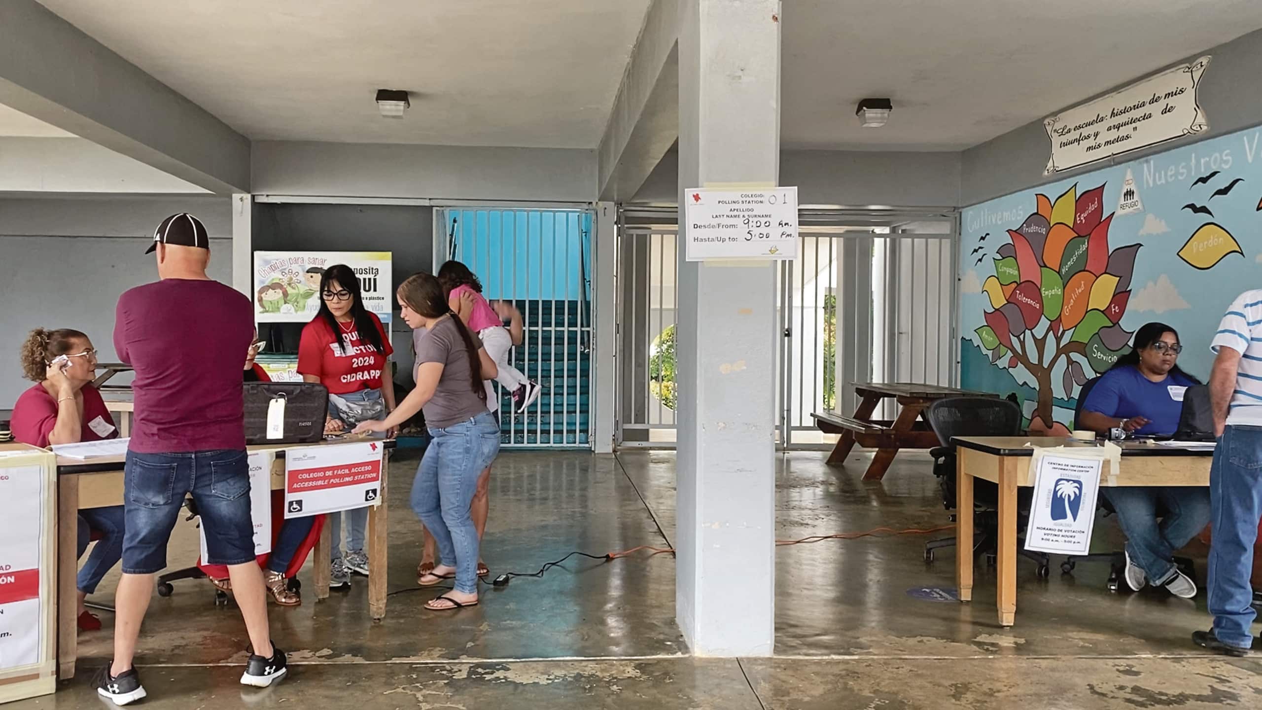 Electoral. En las primarias del 2 de junio, se utilizaron las aplicaciones de Electronic Poll Book, diseñadas por la compañía Truenorth. / carla minet, cpi