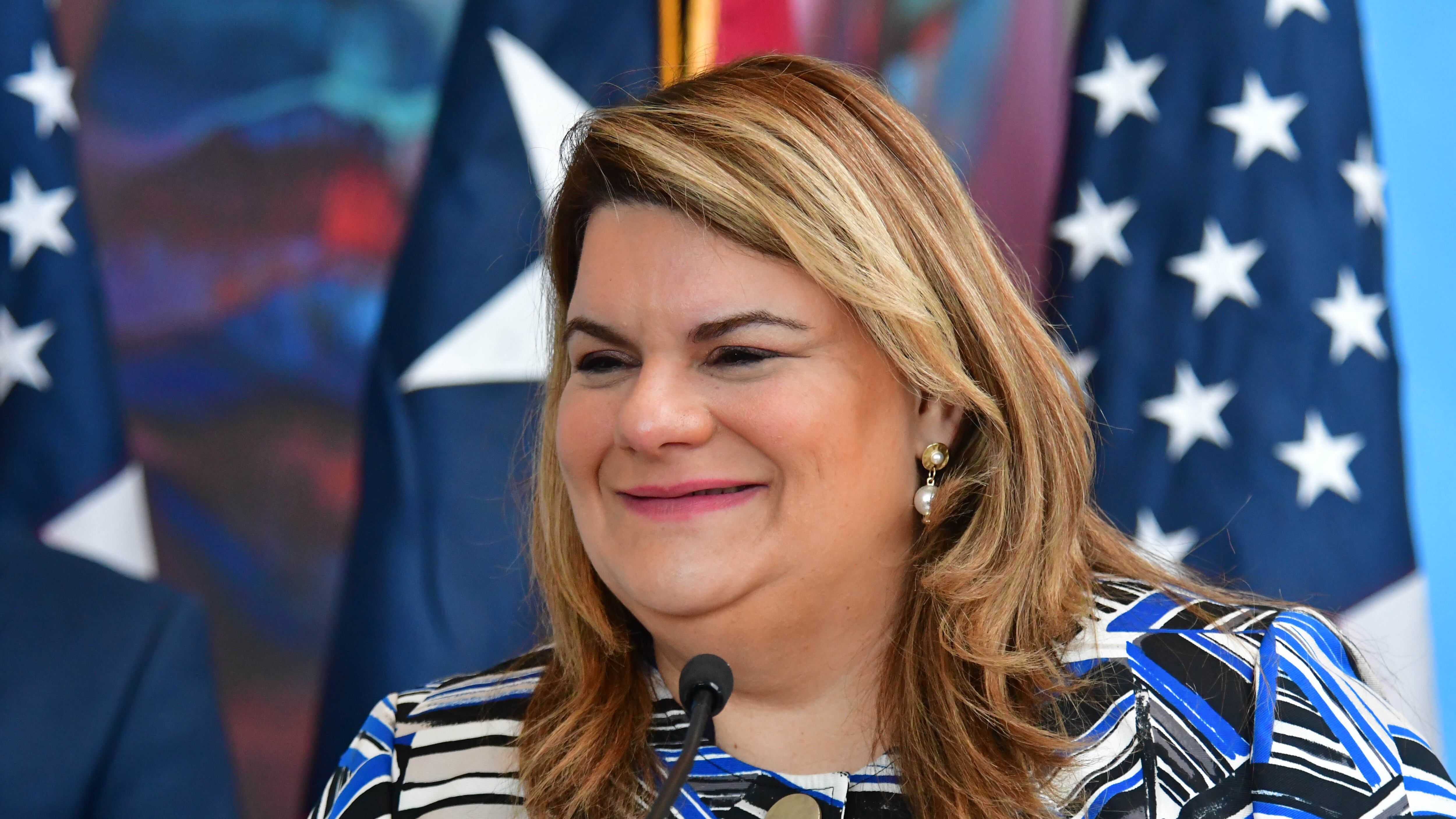 Conferencia de prensa de la Gobernadora Jennifer González sobre el dia del Autismo.
