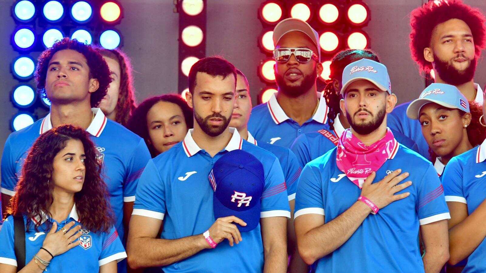 Dos de los representantes de Puerto Rico en el tenis de mesa en París, Daniel González (izquierda) y Brian Afanador (derecha).