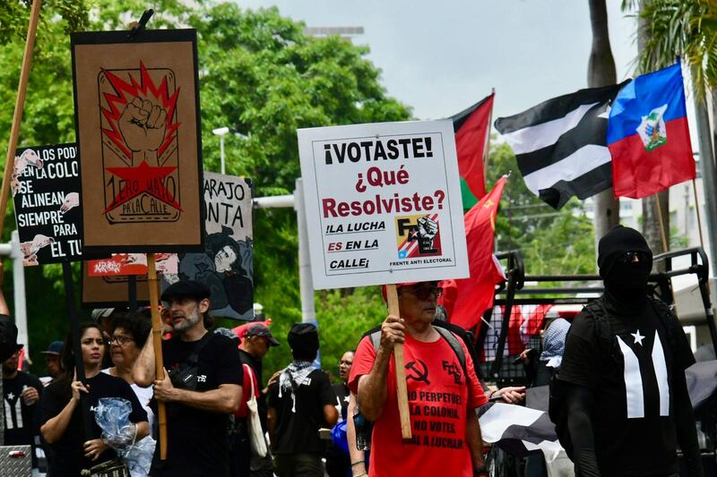 Manifestación del 1ro de mayo