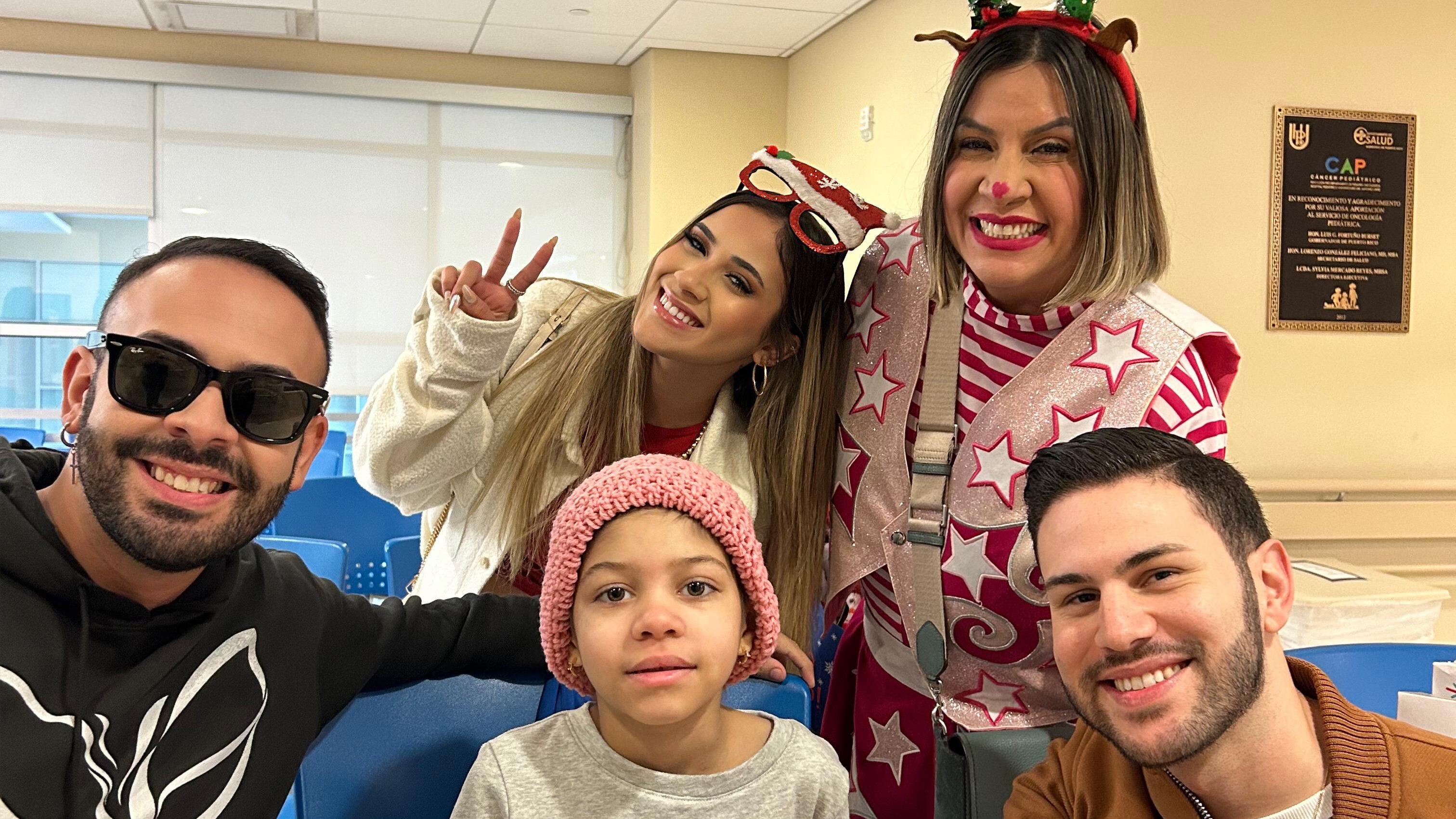 Artistas llevan parranda a niños del Hospital Pediátrico