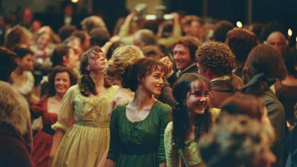 Escena de 'Orgullo y prejuicio'