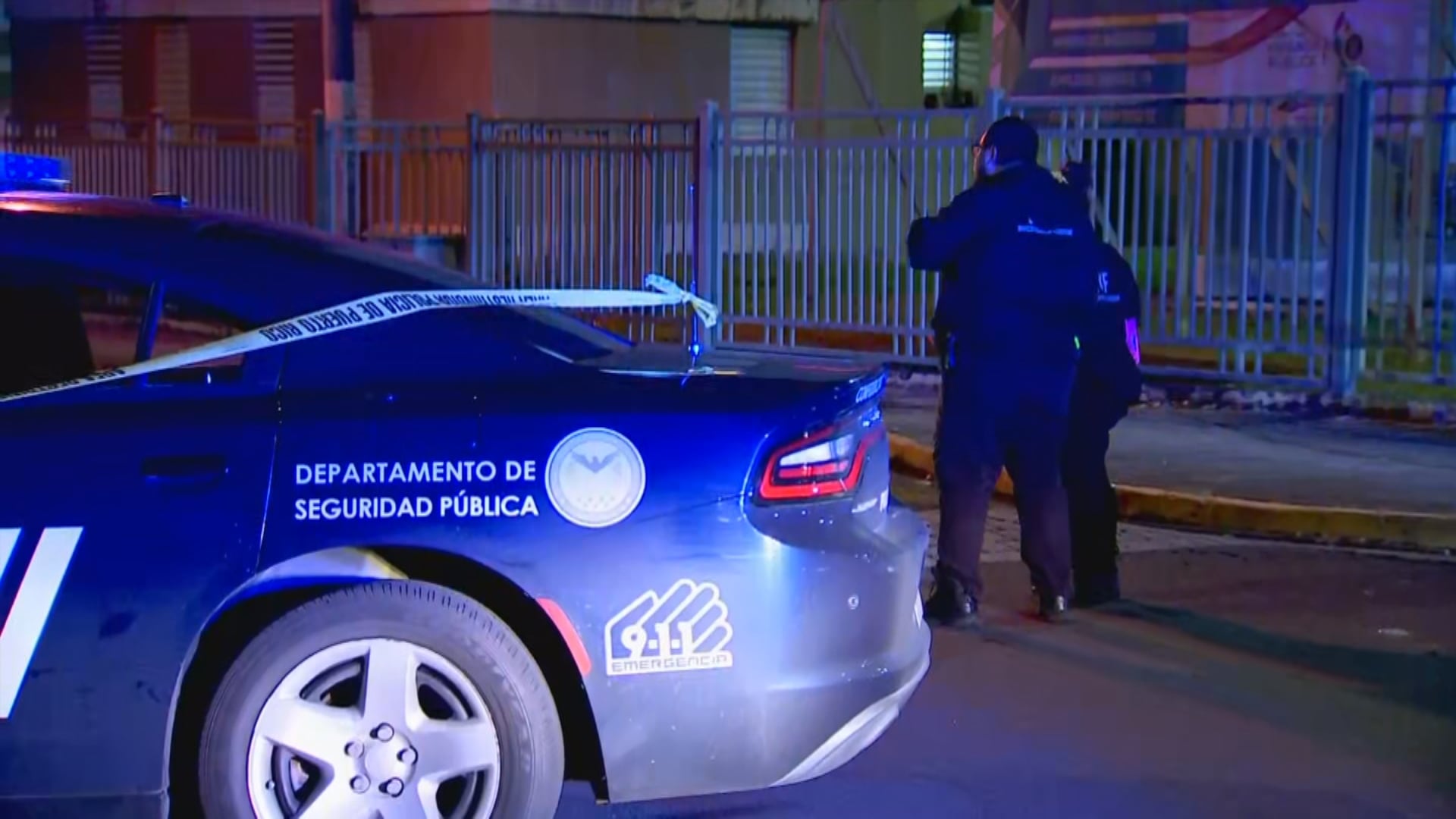 Balacera frente a residencial de Cataño.