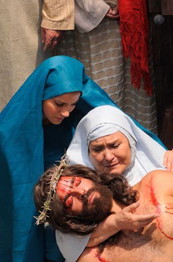 Representación de la Pasión de Iztapalapa. Foto: Cuartoscuro