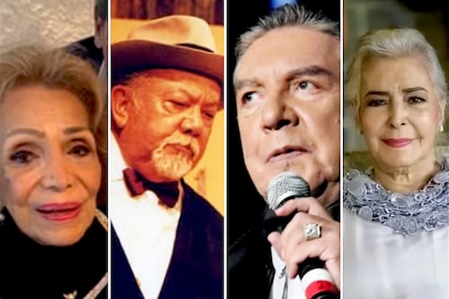 El top 6 de los actores y actrices más longevos del espectáculo en México