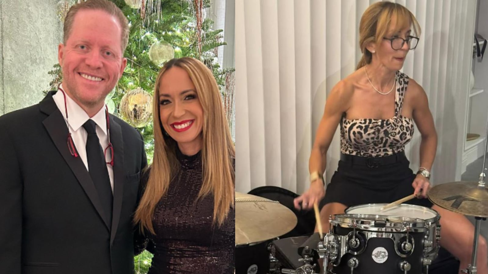 David Bernier y Alexandra Fuentes