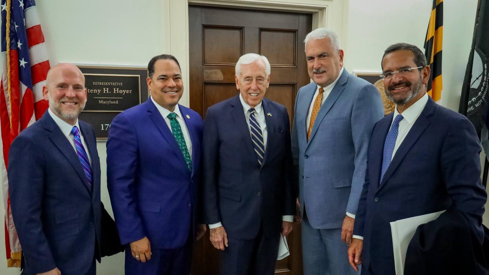 Thomas Rivera Schatz y Pedro Pierluisi en reuniones en Washington