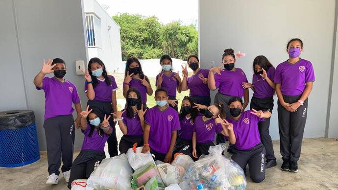 Integran la educación física con la protección ambiental en Escuela del PES José Horacio Cora (Suministrada)