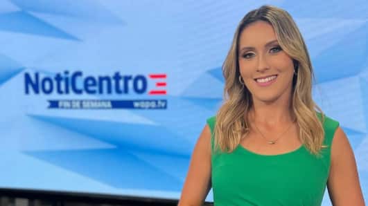 La periodista de Wapa reaccionó al anuncio de TeleOnce.