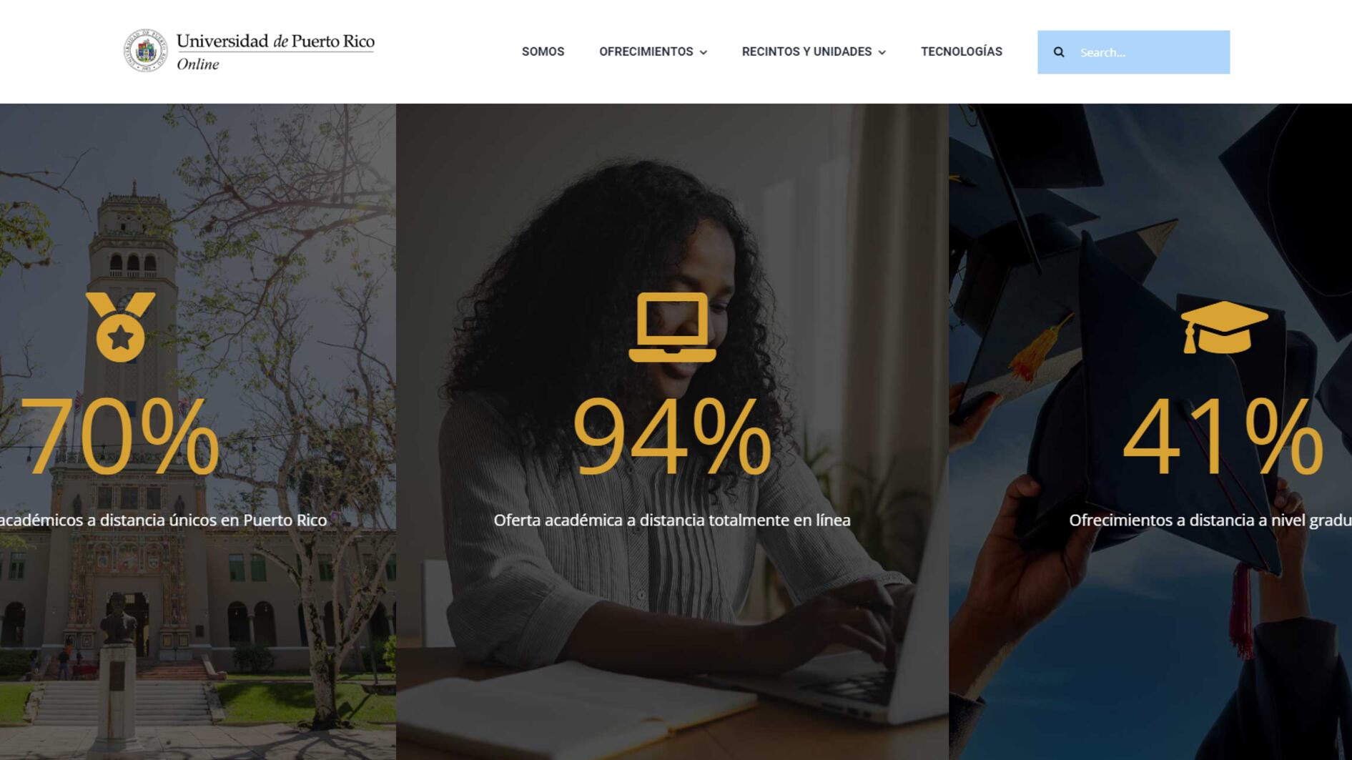 UPR lanza portal electrónico para visibilizar oferta a distancia del sistema universitario.