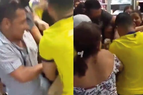 VIDEO: Con empujones e insultos, clientes se pelean por productos del ‘Black Friday’ 